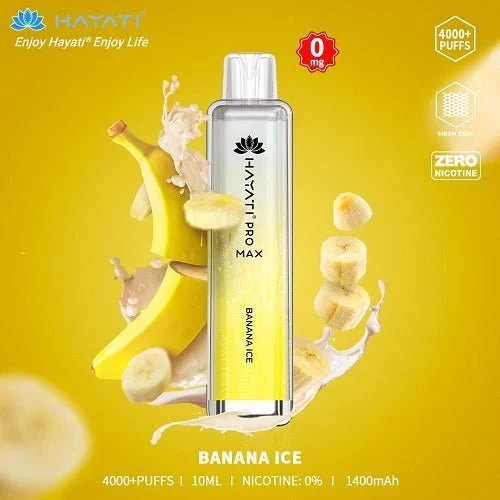 Αγοράστε Hayati Pro Max 4000 - Παγωτό μπανάνας - Κουτί των 10