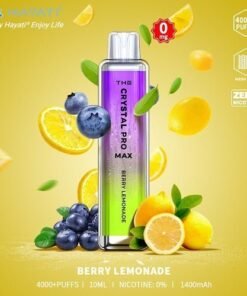 Hayati Pro Max 4000 - Λεμονάδα με Μούρα - Κουτί των 10