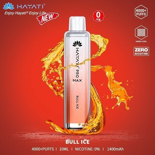 Αγοράστε Hayati Pro Max 4000 - 0MG - Παγωτό Ταύρου - Κουτί των 10