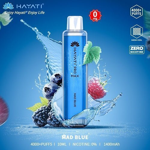 Αγοράστε Hayati Pro Max 4000 - 0MG - Mad Blue - Κουτί των 10