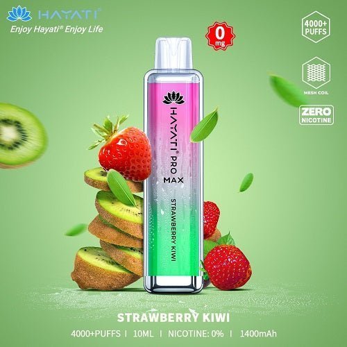Hayati Pro Max 4000 - Φράουλα Κίβι - Κουτί των 10