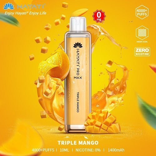 Αγοράστε Hayati Pro Max 4000 - Τριπλό Μάνγκο - Κουτί των 10
