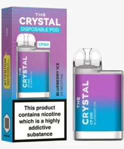 Αγοράστε Crystal CP600 - Vape μιας χρήσης - Blueberry Ice - Κουτί των 10