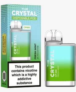 Αγοράστε το Crystal CP600 Vape μιας χρήσης - Fresh Mint - Κουτί των 10