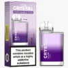 Το Crystal CP600 Vape μιας χρήσης - Σταφύλι - Κουτί των 10