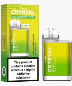 Αγοράστε το Crystal CP600 Vape μιας χρήσης - Λεμόνι-Λάιμ - Κουτί των 10