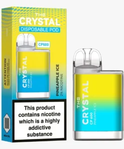 Αγοράστε το Crystal CP600 Vape μιας χρήσης - Παγωτό ανανά - Κουτί των 10