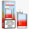 Αγοράστε το Crystal CP600 Vape μιας χρήσης - Strawberry Ice Burst - Κουτί των 10