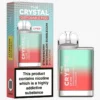 Αγοράστε το ηλεκτρονικό τσιχλόφουσκα Crystal CP600 μιας χρήσης - Φράουλα Καρπούζι - Κουτί των 10