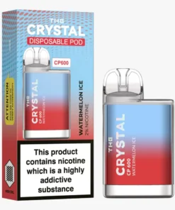 Αγοράστε το Crystal CP600 Vape μιας χρήσης - Παγωτό καρπούζι - Κουτί των 10